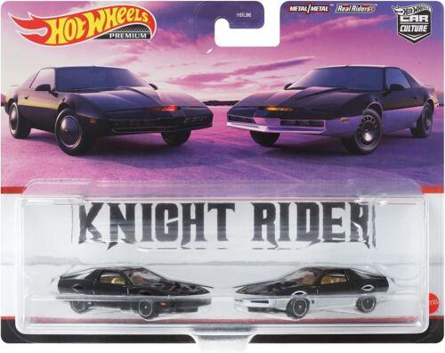 Hot Wheels Набор из 2 моделей Knight Rider K.I.T.T и K.A.R.R.