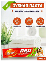 Зубная патса Ред (Рэд) Дабур, Toothpaste Dabur Red 100 гр - отбеливает, освежает дыхание, лечит десна