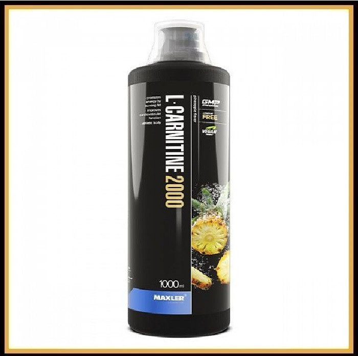 Maxler L-Carnitine 1000 мл «Зелёный чай с лимоном» - фото 1 - id-p42962948