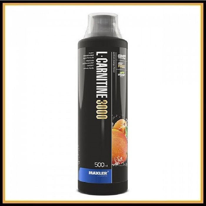 Maxler L-Carnitine 3000 мг 500 мл «Клубника-киви» - фото 1 - id-p42962950