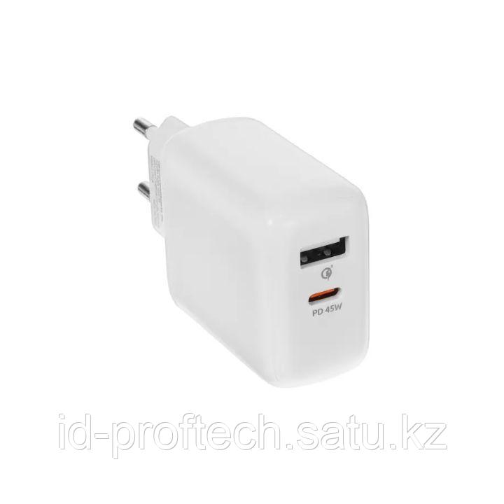 Зарядное устройство сетевое Olmio СЗУ 45W 6A белый - фото 1 - id-p106434606