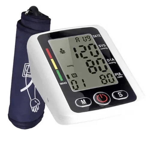 Цифровой тонометр Arm Style Electronic Blood Pressure Monitor Microcomputer intelligent - фото 5 - id-p102055326
