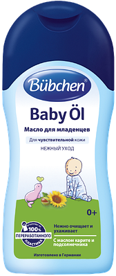 Bubchen BU1 Масло для младенцев 200 мл