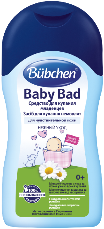 Bubchen BU1 Средство для купания младенцев 400 мл