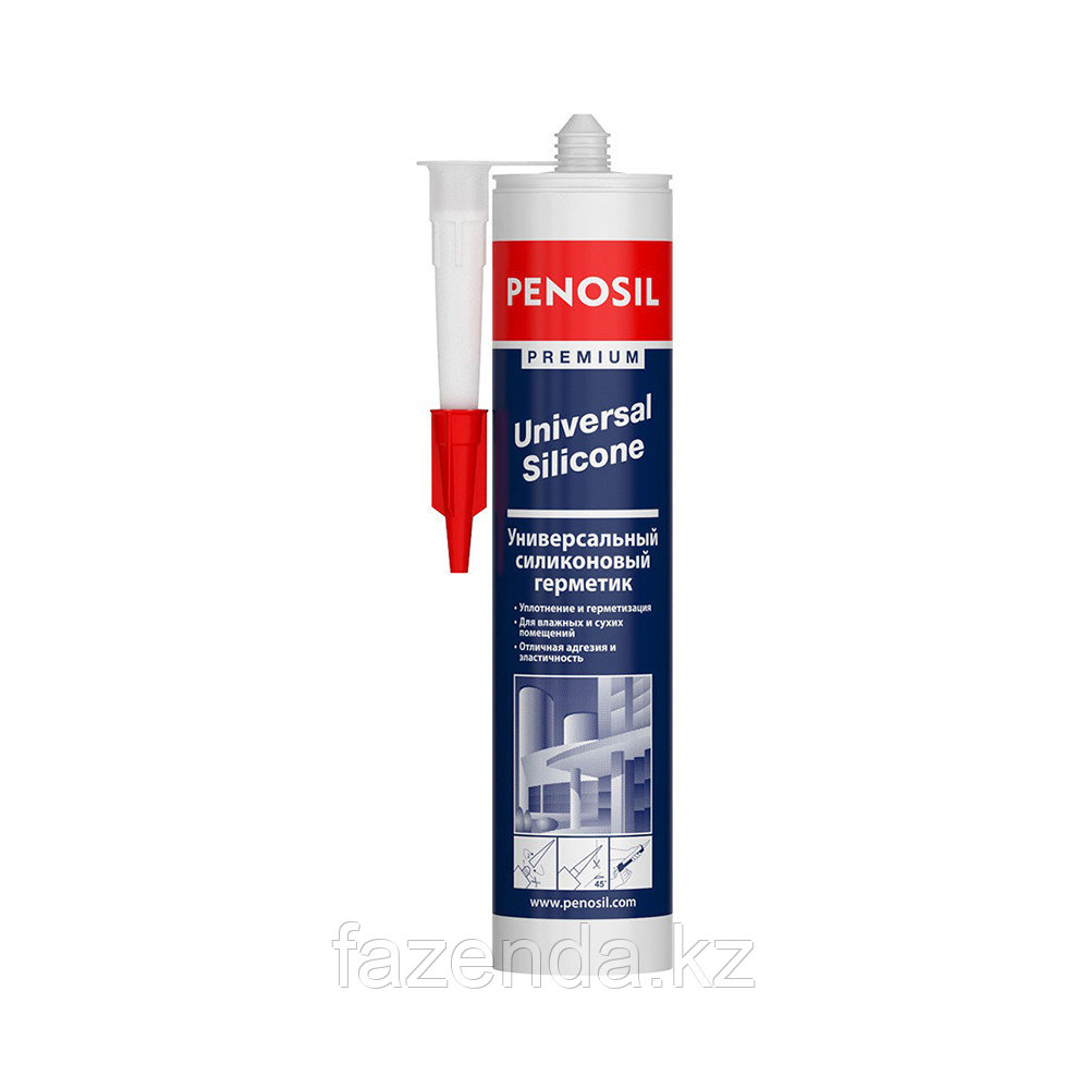 Герметик Penosil Universal 280мл, универсальный, силиконовый, белый - фото 1 - id-p106436032