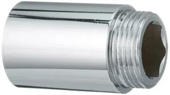 Удлинитель хромированный MIRAYA 3/4 х 30 мм НР-ВР