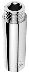 Удлинитель хромированный MIRAYA 3/4 х 50 мм НР-ВР - фото 1 - id-p106436038