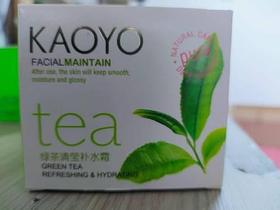 Освежающий крем Kaoyo с экстрактом зеленого чая