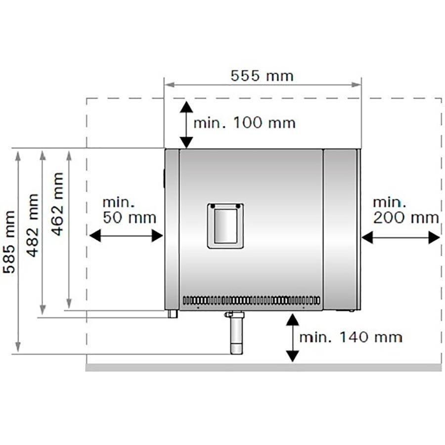 Электрический парогенератор Harvia Helix HGP22 c автоматической промывкой (мощность=21,6 кВт, объем=12-24 м3) - фото 3 - id-p106437628