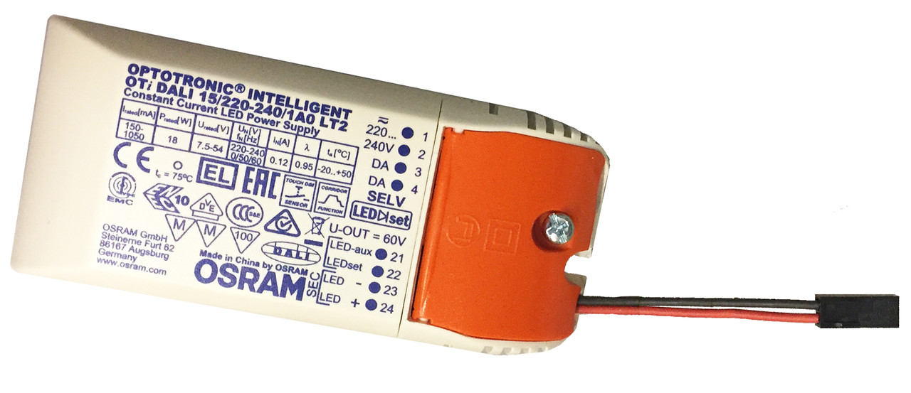 Блок питания / понижающий трансформатор для светодиодов Cariitti Oti DALI 10 150mA для паровой комнаты - фото 2 - id-p106437739