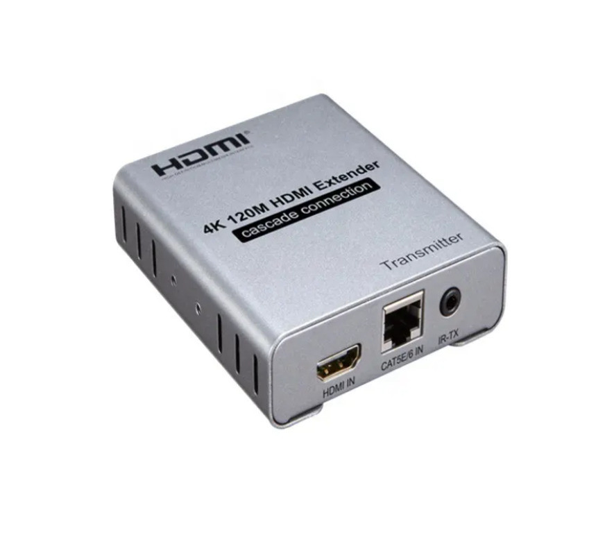 Удлинитель (передатчик) HDMI + IR сигналов по витой паре до 120м - фото 2 - id-p106438811