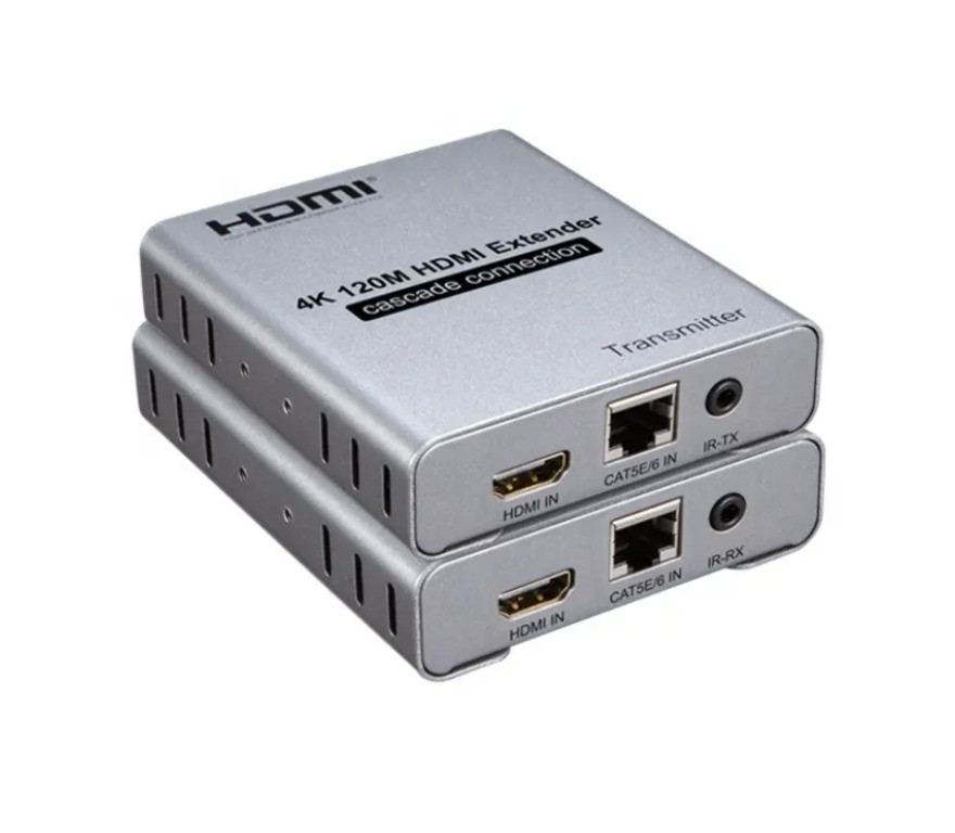 Удлинитель (передатчик) HDMI + IR сигналов по витой паре до 120м - фото 6 - id-p106438811