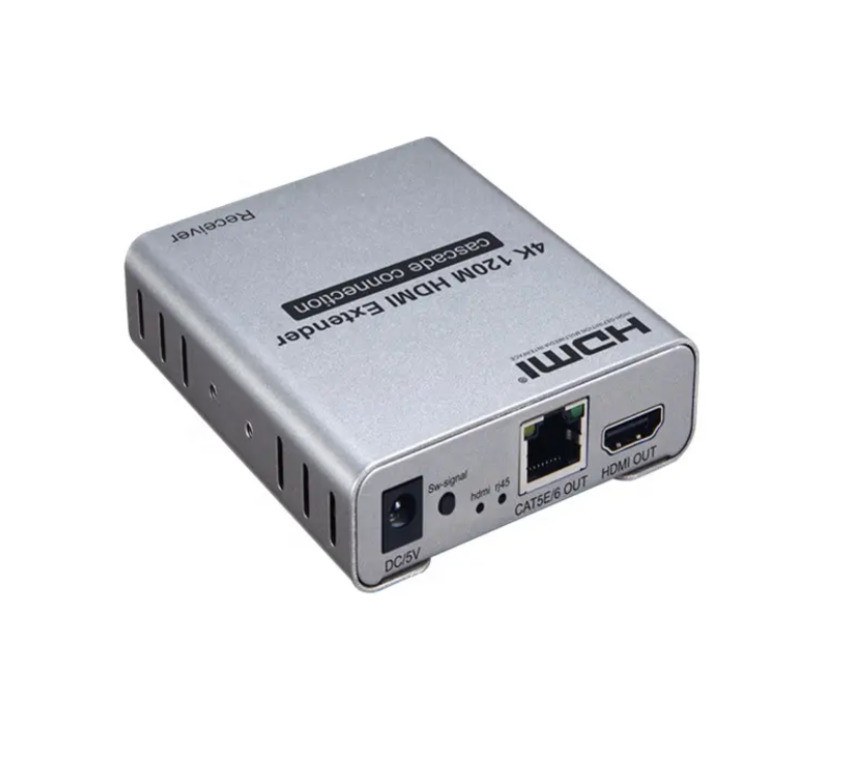 Удлинитель (передатчик) HDMI + IR сигналов по витой паре до 120м - фото 3 - id-p106438811