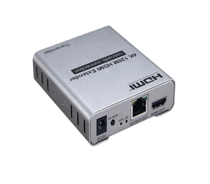Удлинитель (передатчик) HDMI + IR сигналов по витой паре до 120м - фото 4 - id-p106438811