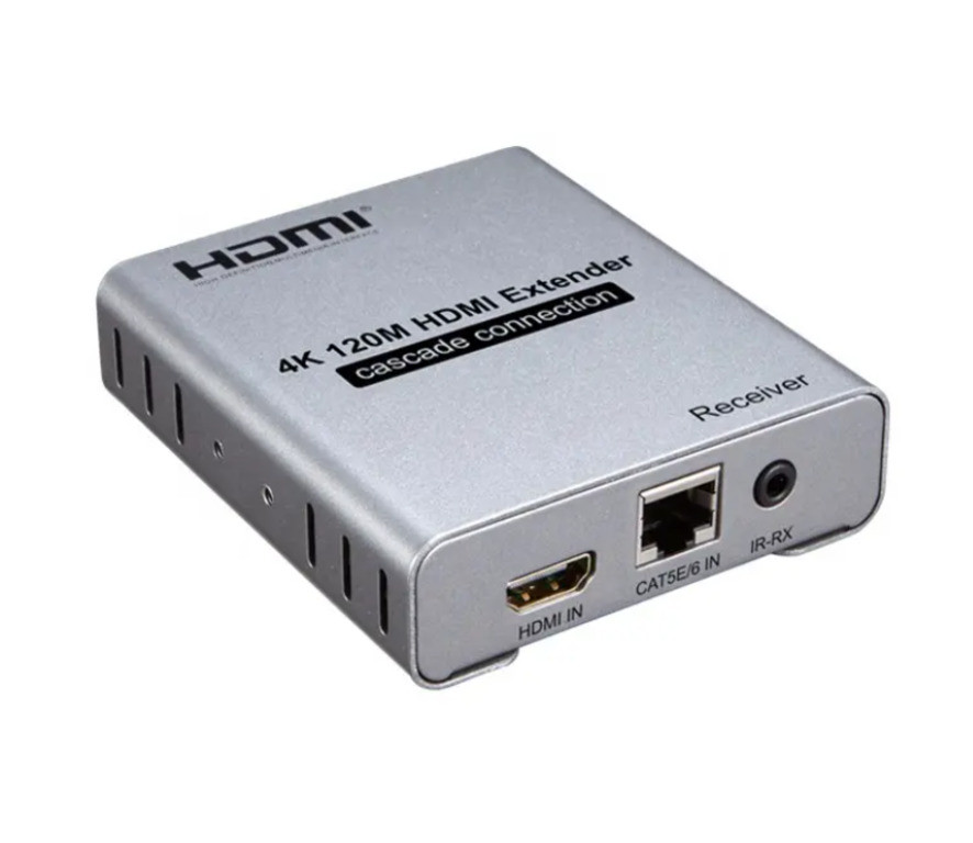 Удлинитель (передатчик) HDMI + IR сигналов по витой паре до 120м - фото 5 - id-p106438811