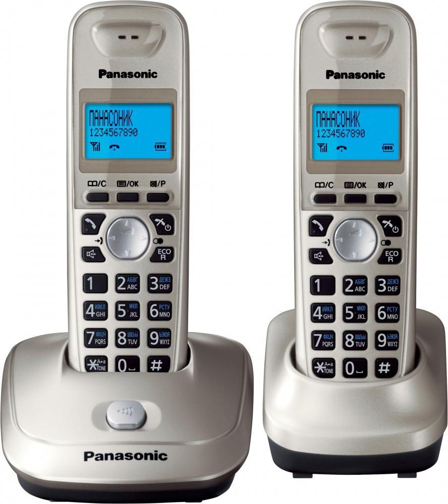 Радиотелефон PANASONIC KX-TG2512 RU (Две Трубки) - фото 5 - id-p106035665