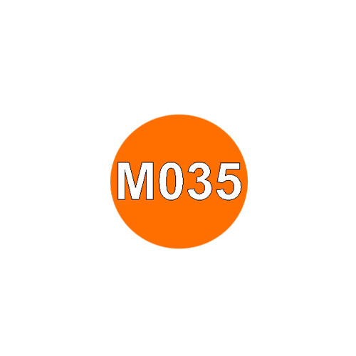 Цветная пленка М035 Pastel orange/Пастельно-оранжевый - фото 1 - id-p106438747