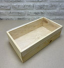 Деревянный ящик с крышкой 23*17*9 см., фото 3