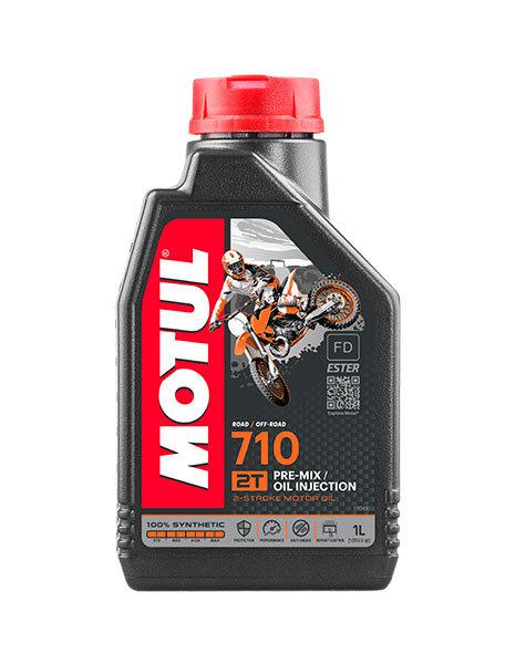 710 2Т синтетическое масло Motul (1Л) - фото 1 - id-p98957356