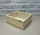 Деревянный ящик с крышкой 23*17*9 см., фото 5