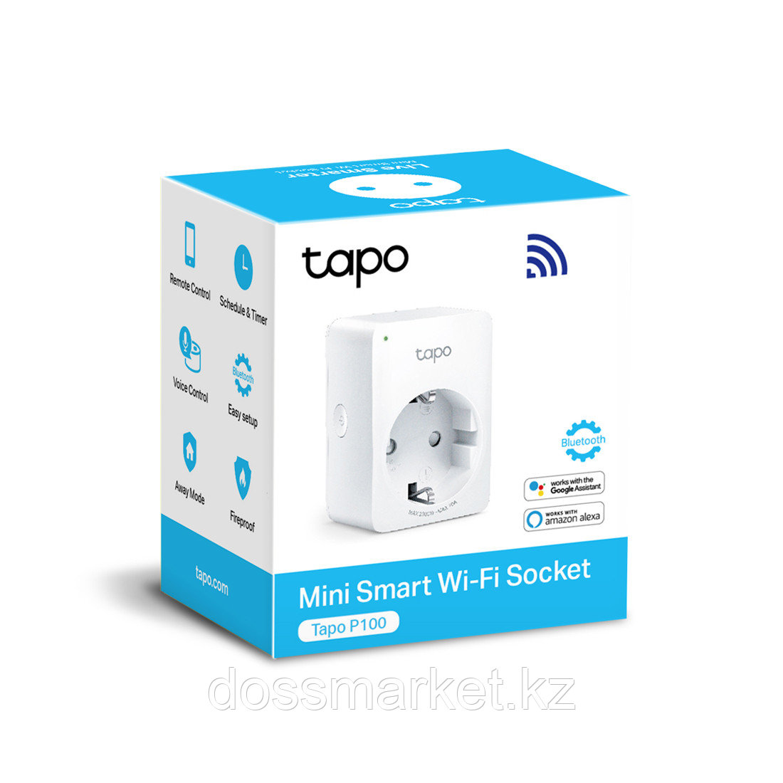 Умная мини Wi-Fi розетка TP-Link Tapo P100(1-pack) - фото 3 - id-p106439132
