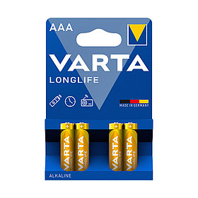 Батарейка VARTA Longlife Micro 1.5V - LR03/ AAA (4 шт)