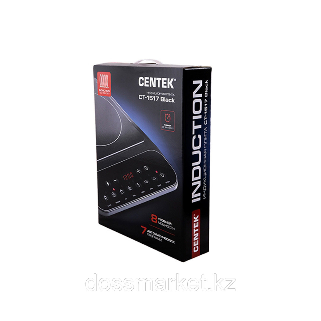 Плитка индукционная Centek CT-1517 Black - фото 3 - id-p106443128