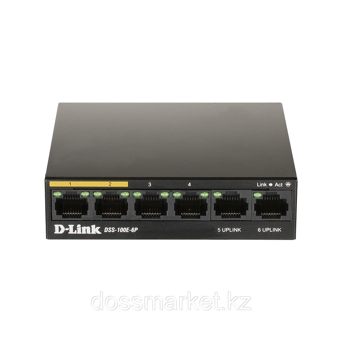Коммутатор D-Link DSS-100E-6P/A1A - фото 2 - id-p106442265
