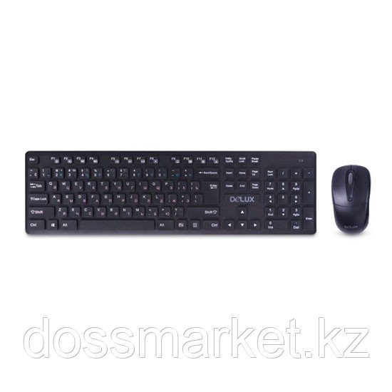 Комплект Клавиатура + Мышь Delux DLD-1505OGB - фото 1 - id-p106439514