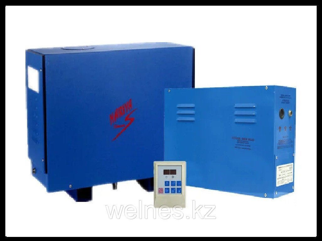 Электрический парогенератор Hariva Steam90 c индикаторным пультом управления (мощность=9 кВт, объем=4,5-10 м3), фото 1