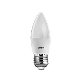 Эл. лампа светодиодная Camelion LED7-C35/845/E27, Холодный