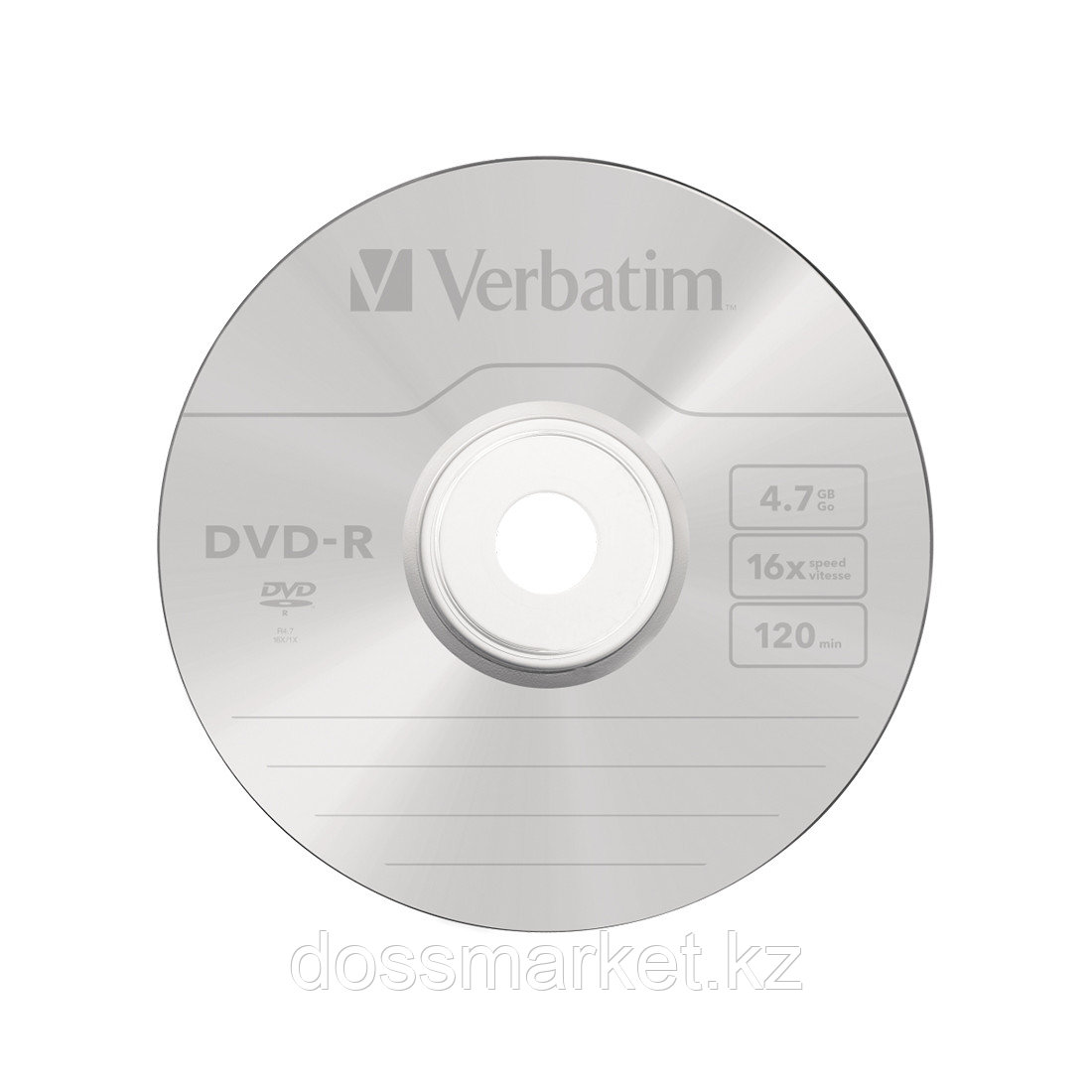 Диск DVD-R Verbatim (43547) 4.7GB 1штука Незаписанный - фото 1 - id-p106439828