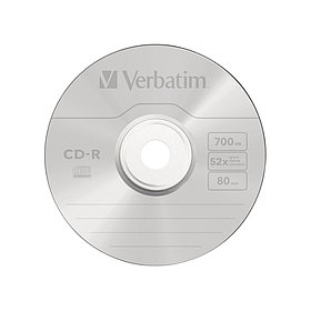 Диск CD-R Verbatim (43352) 700MB 25штук Незаписанный