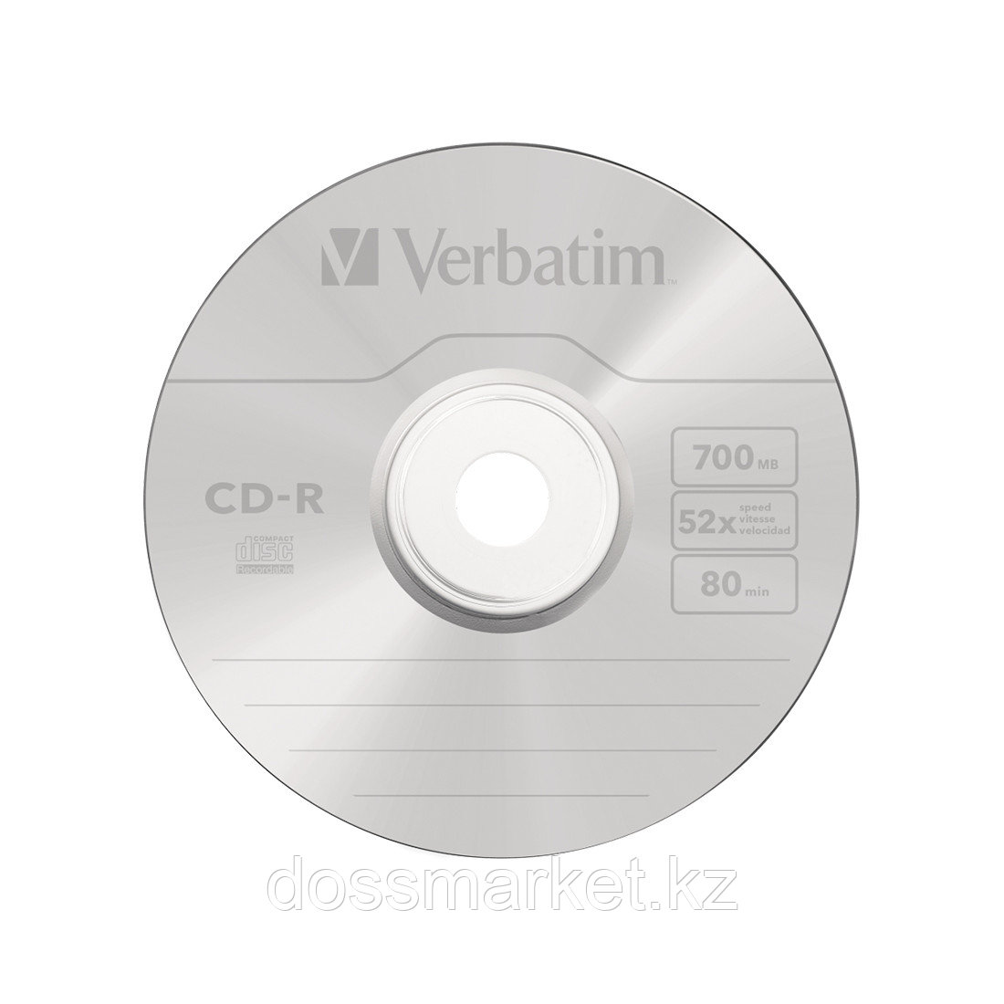 Диск CD-R Verbatim (43352) 700MB 25штук Незаписанный - фото 1 - id-p106439833