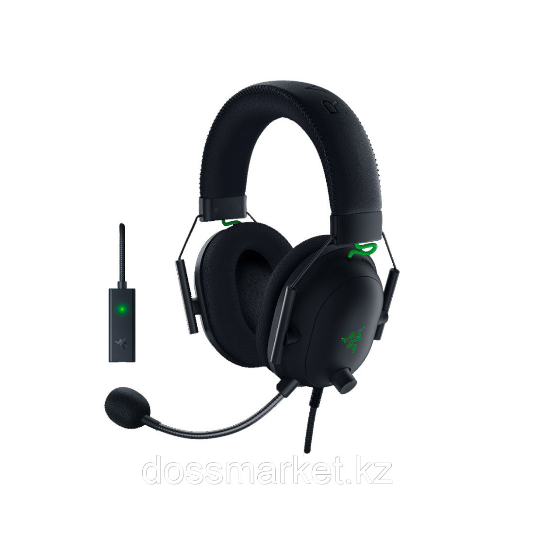 Гарнитура Razer Blackshark V2 + USB Mic Enhancer - фото 1 - id-p106439894