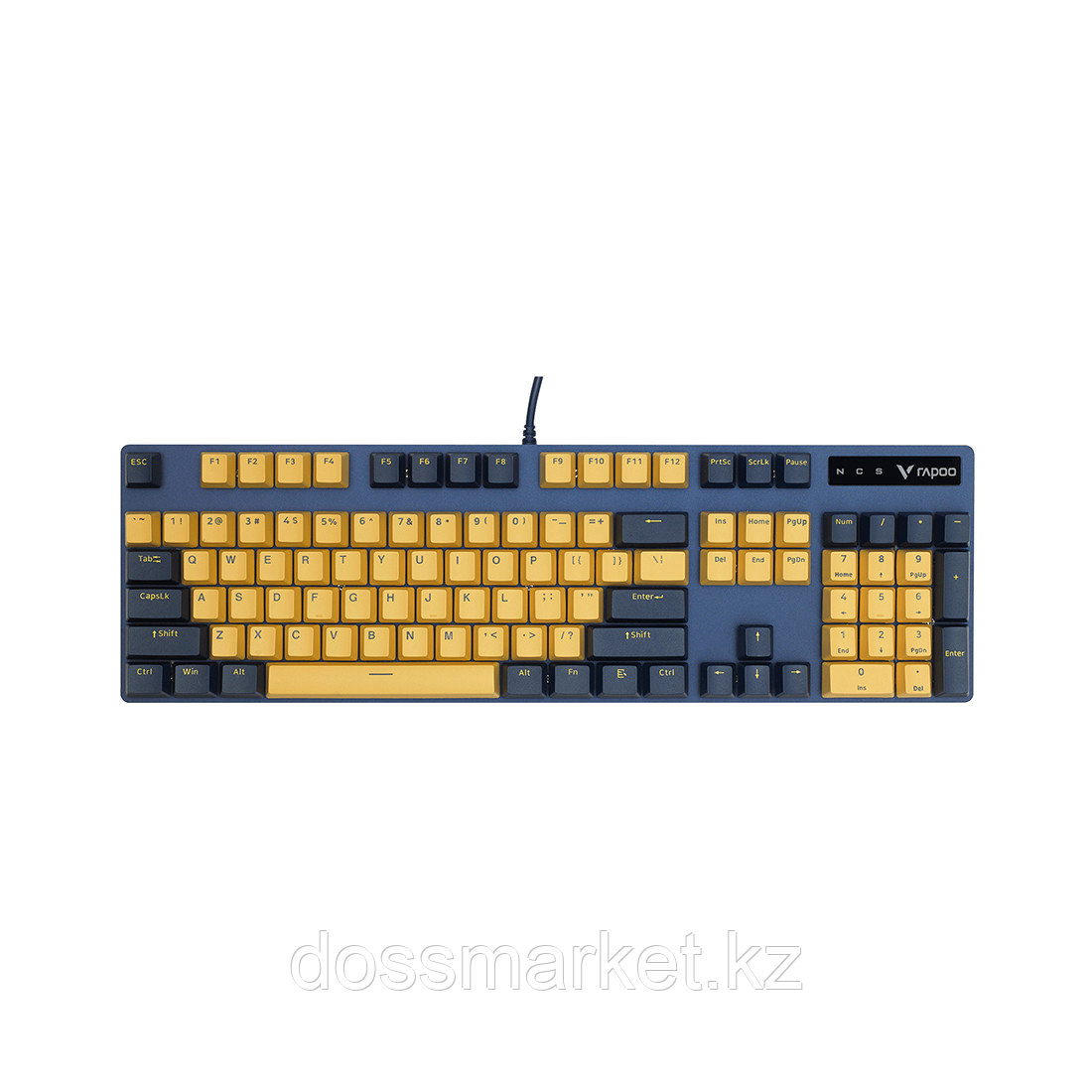 Клавиатура Rapoo V500PRO Yellow Blue - фото 2 - id-p106439970