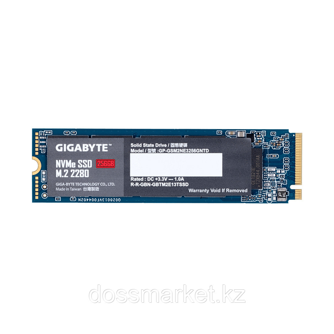 Твердотельный накопитель внутренний Gigabyte GP-GSM2NE3256GNTD 256GB M.2 PCI-E 3.0x4 - фото 1 - id-p106441908