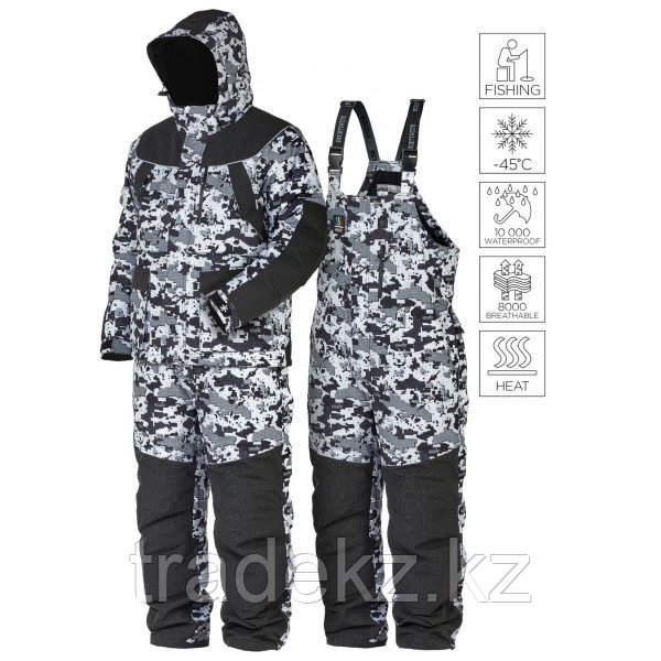 Костюм зимний для охоты и рыбалки Norfin EXPLORER 2 CAMO HEAT, размер XL