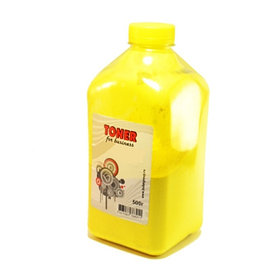 Тонер цветной универсальный для Oki OY102.1 Yellow/Желтый БУЛАТ s-Line 500гр/фл