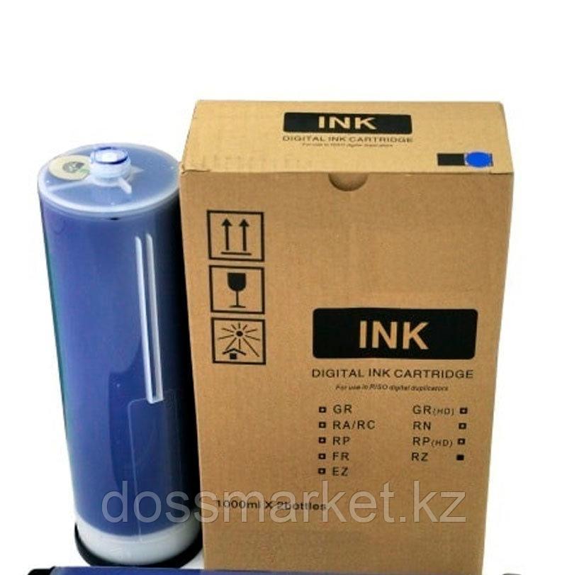 Чернила для RISO RZ/EZ/MZ 1000мл,синие (OAT), фото 1