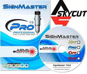 Программа Signmaster PRO (Auto contour cut) для Авто. Оптич. Позиц. SKYCUT