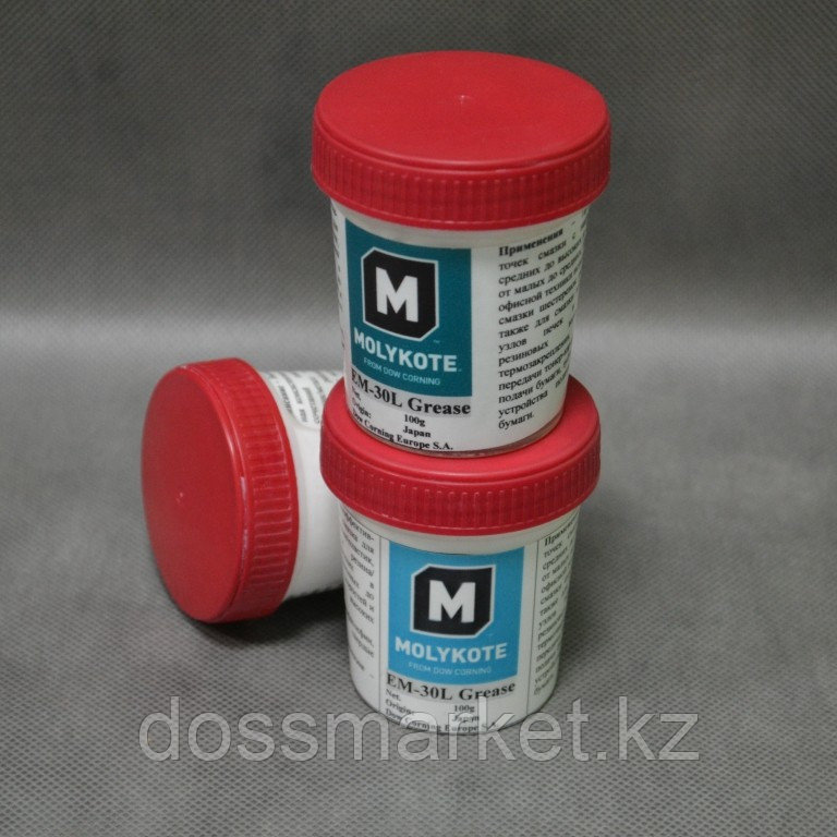Смазка для пластиковых зубчатых передач MOLYKOTE (EM-30L) 100гр. - фото 1 - id-p106447074