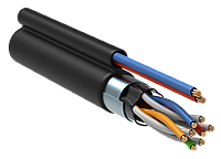 ITK Витая пара F/UTP кат.5E 4х2х24AWG LDPE каб. пит. 2x0,75