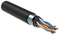 ITK Бұралған жұп F/UTP сан.6 4х2х23AWG LDPE қара (305м)