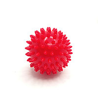 Массажный мячик с твердыми шипами маленький 7,5 см