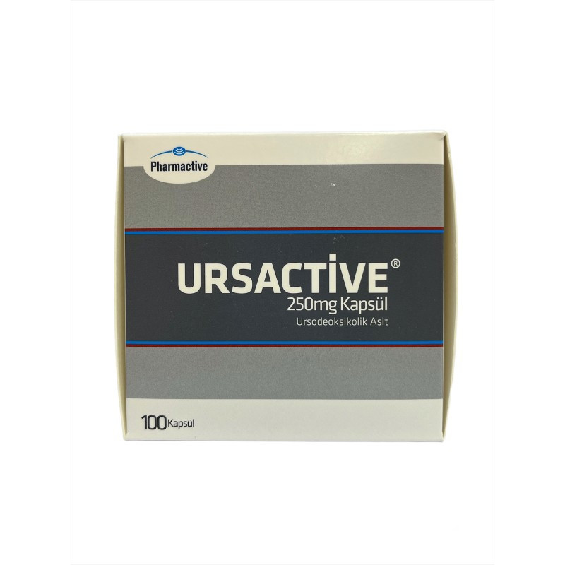 Ursactive, Ursodeoxycholic Acid, 100 капсул Урсактив - фото 1 - id-p106454397