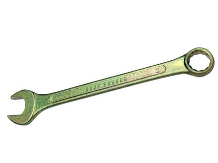 Ключ "MATRIX" 17 мм комбинированный, CrV, полированный хром