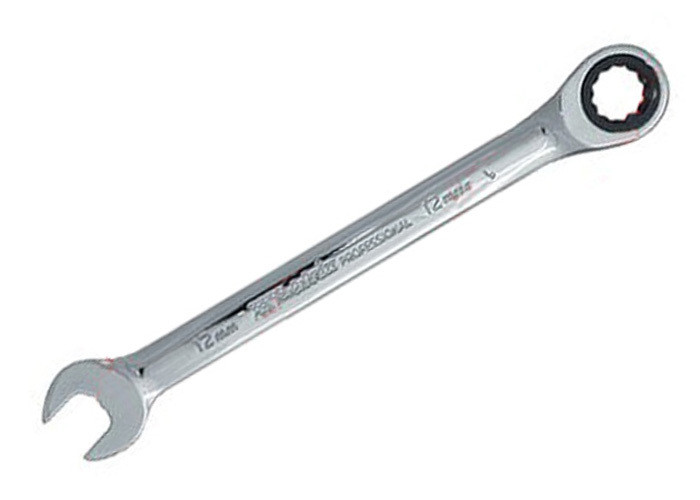 Ключ трещоточный комбинированный 8 мм зеркальный хром MATRIX PROFESSIONAL