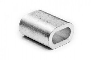 Зажим D-3 мм троса алюминиевый DIN 3093