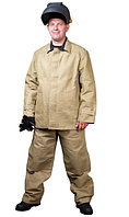 Костюм сварщика (куртка,брюки) с налокотниками,наколенниками